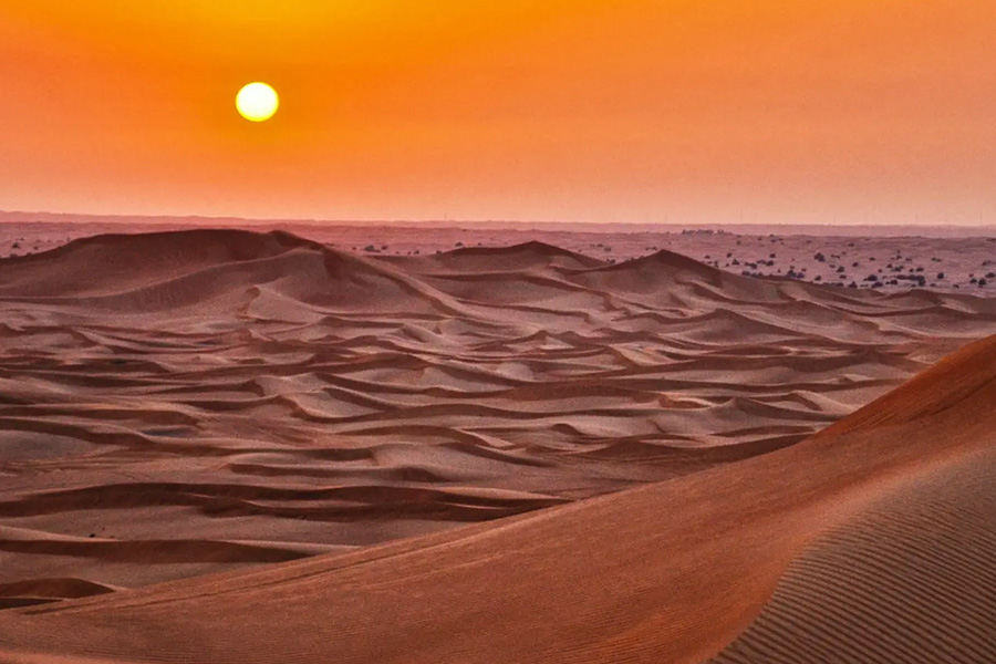 sand dunes