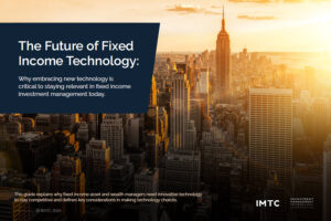 Future of Fixed Income Technology Report Cover