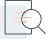 report magnifying glass icon