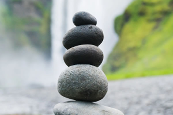 stacked stones