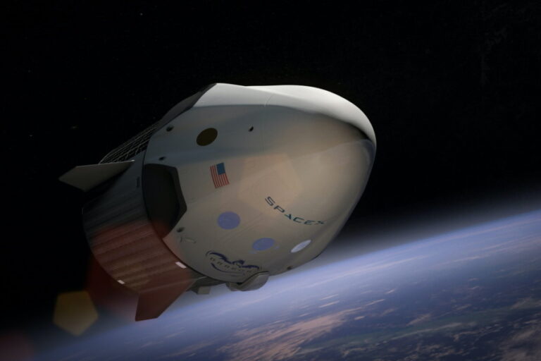 SpaceX in orbit