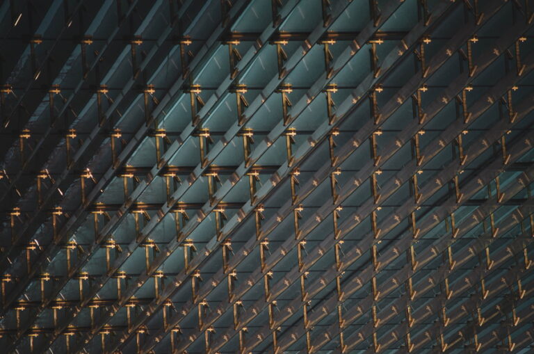 abstract building pattern
