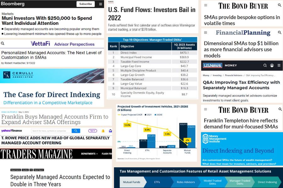 Multiple headlines about the resurgence of SMAs