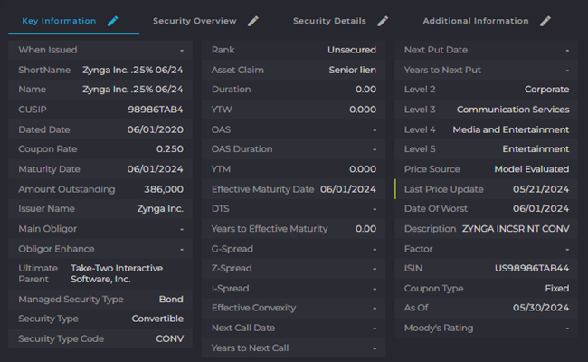 Data & Analytics Platform Screenshot