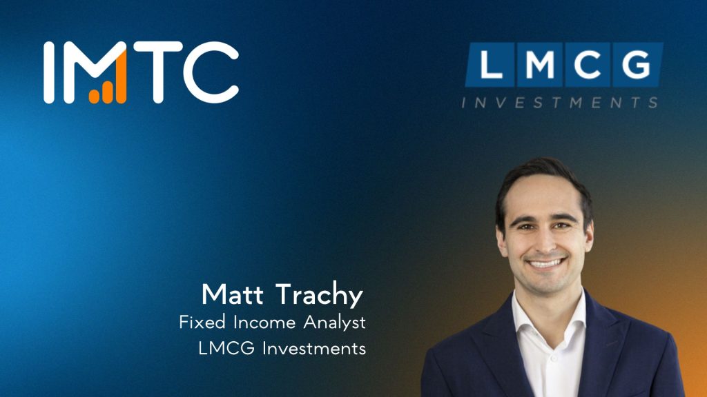 Cover page showing Matt Trachy, LMCG Investments