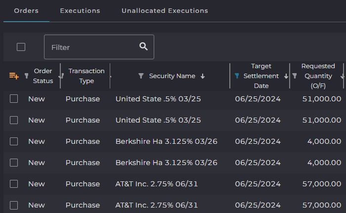 Order Management Platform Screenshot