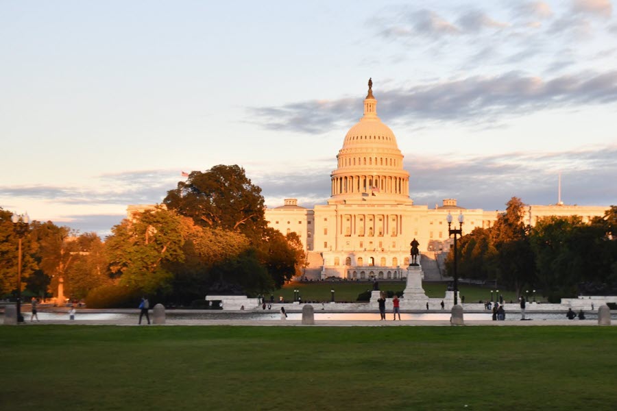 Washington DC skyline